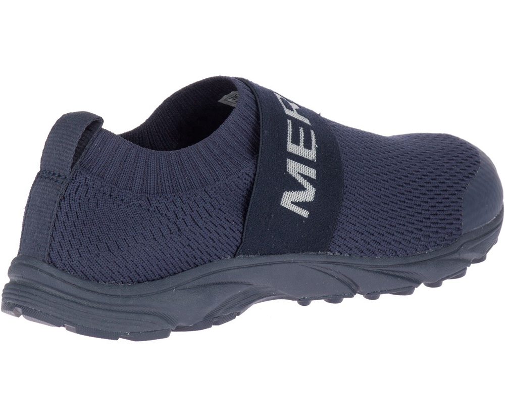 Merrell Barefoot Sko Dame - Riveter Laceless - Mørkeblå - PMY840356